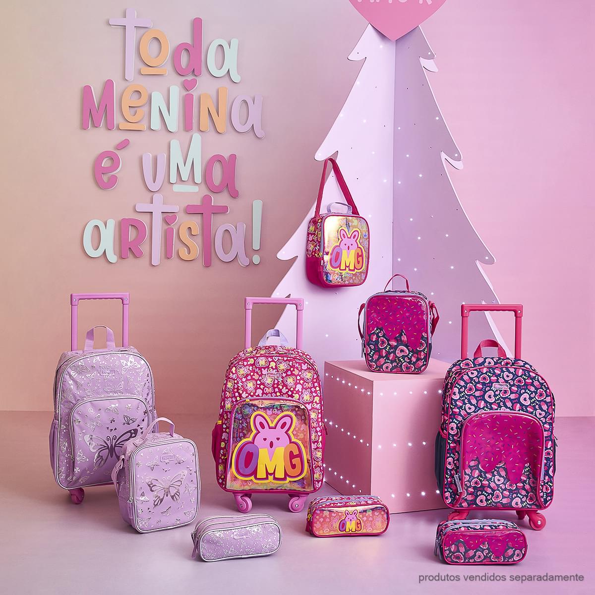Estojo Infantil Pampili Doces Marinho