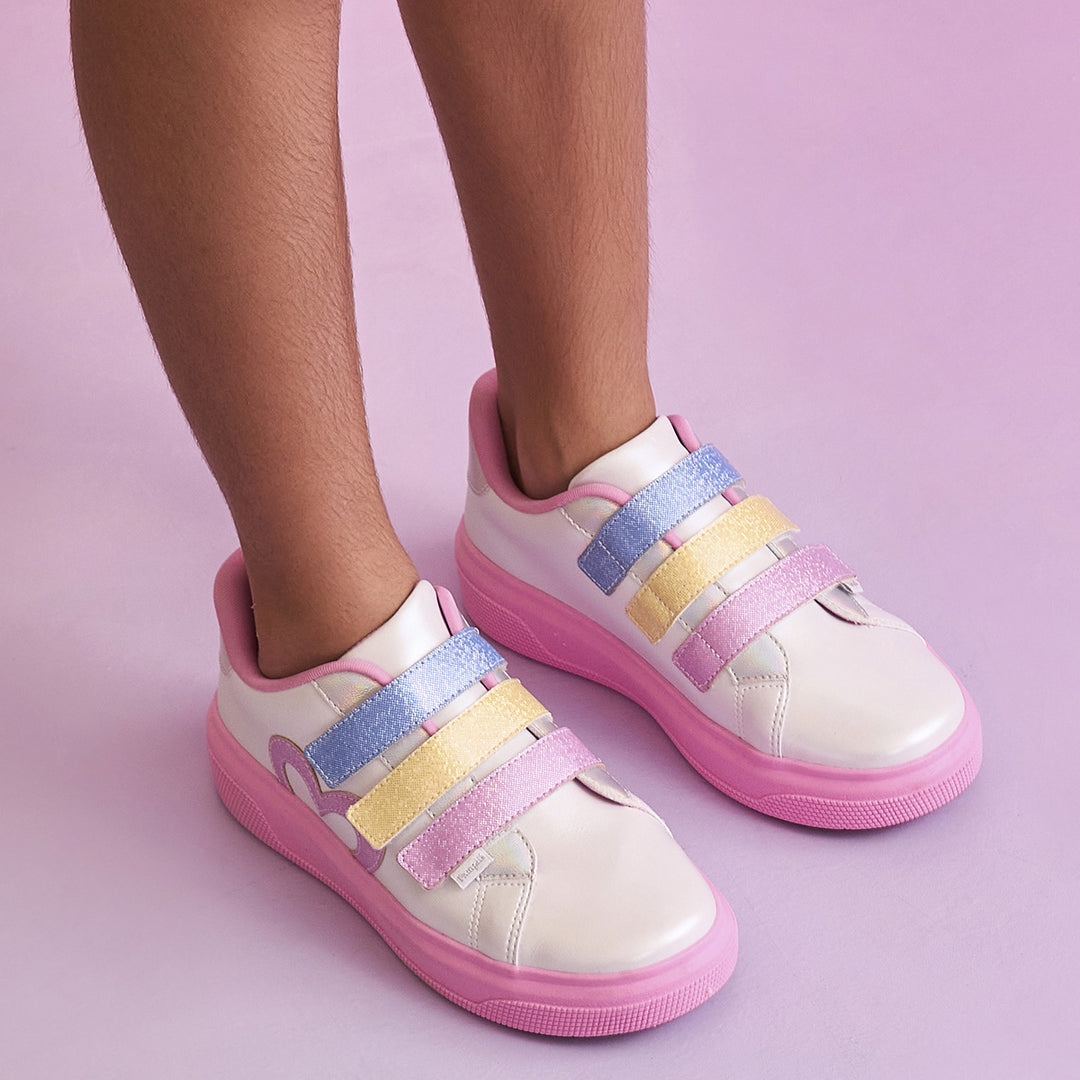 Tênis Infantil Pampili XP 24 Icônico Coração Colorido | Pampili