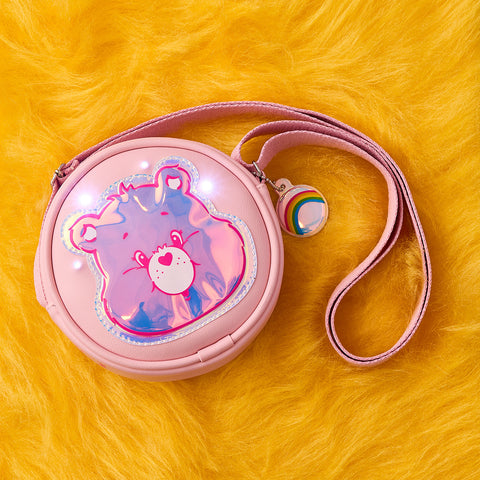 Bolsa de Led Infantil Pampili Ursinhos Carinhosos Rosa