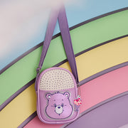 Bolsa Tiracolo Infantil Pampili Ursinhos Carinhosos Lilás