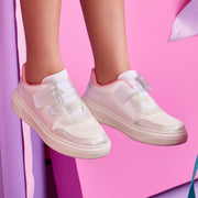 Tênis Infantil Feminino XP24 Patch Ursinho Branco