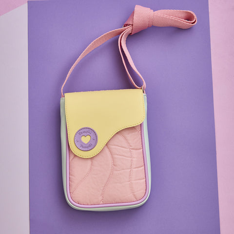 Bolsa Tiracolo Infantil Feminina Alegria Braile Candy Colors