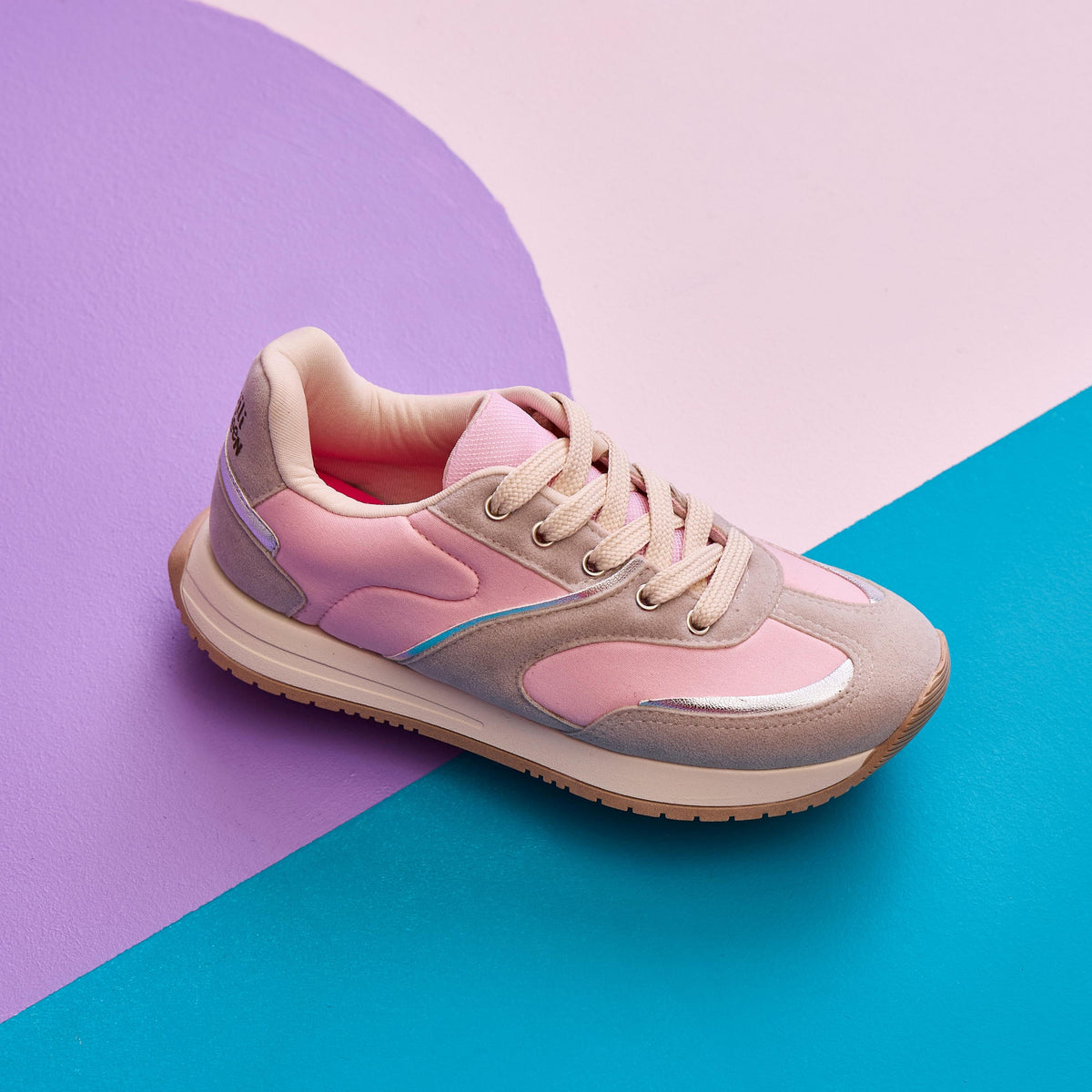 Tênis Infantil Feminino Zeal Rosa Natural