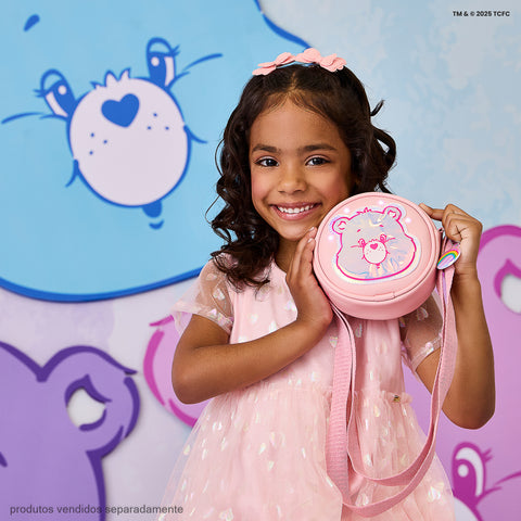 Bolsa de Led Infantil Pampili Ursinhos Carinhosos Rosa