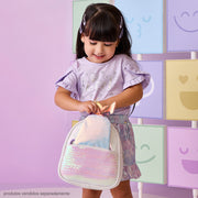 Camiseta Infantil Pampili Sweet com Babados Lilás