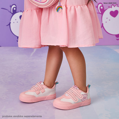 Tênis Infantil Pampili Yumi Ursinhos Carinhosos Rosa