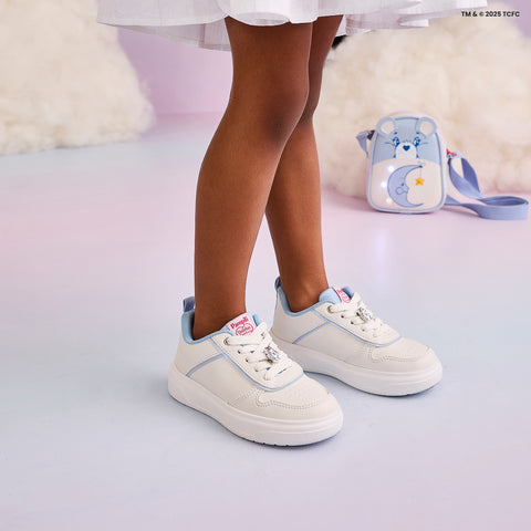 Tênis Infantil Feminina XP24 Ursinhos Carinhosos Branco Azul