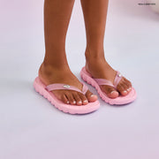 Chinelo Infantil Pampili Puffly Ursinhos Carinhosos Rosa