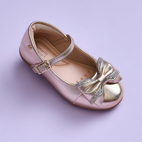 Infantil Feminino Sapatilha Infantil Amarela Pampili Calçados