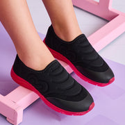 Tênis Calce Fácil Infantil Pampili Gabby Coração Icônico Preto Pink