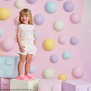 Tênis Infantil Feminino Mini Soft Comfy Rosa Neon