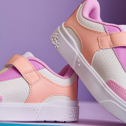 Tênis Infantil Feminino Pampili Yumi Perfuros Preto Colorido