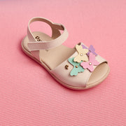 Sandália Infantil Espadrilhe Pampili Lala Borboletas Colorida