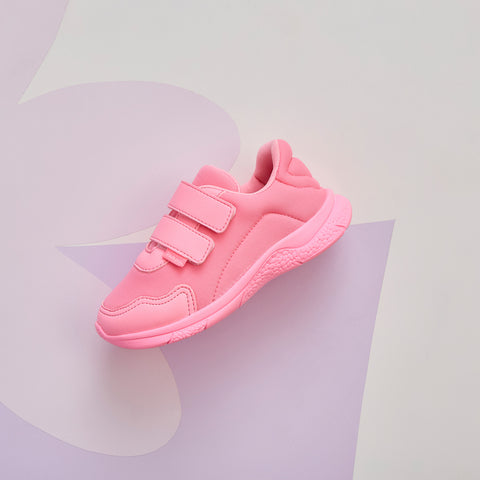 Tênis Infantil Feminino Mini Soft Comfy Rosa Neon