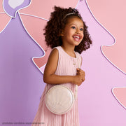 Bolsa de Led Infantil Pampili Concha Nude Perolada