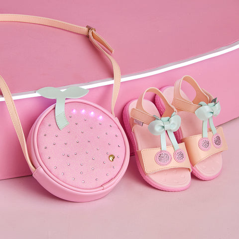 Bolsa de Led Infantil Pampili Cereja Colorida