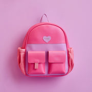 Mochila Infantil Pampili Mini Funcional Rosa e Lilás