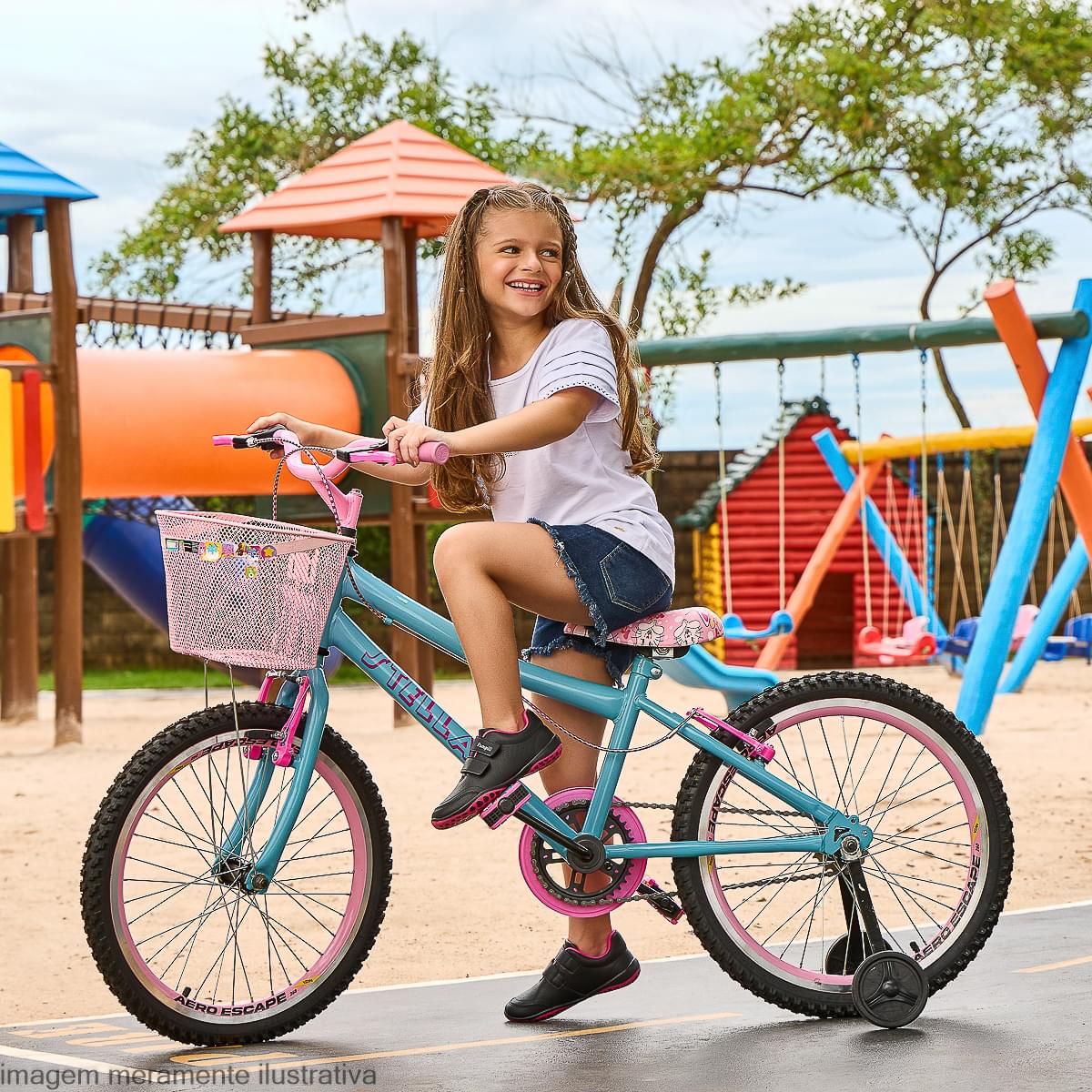 Tênis Infantil Feminino Honey Escolar Preto Pink