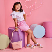 Bolsa Box Tiracolo Feminina Rosa