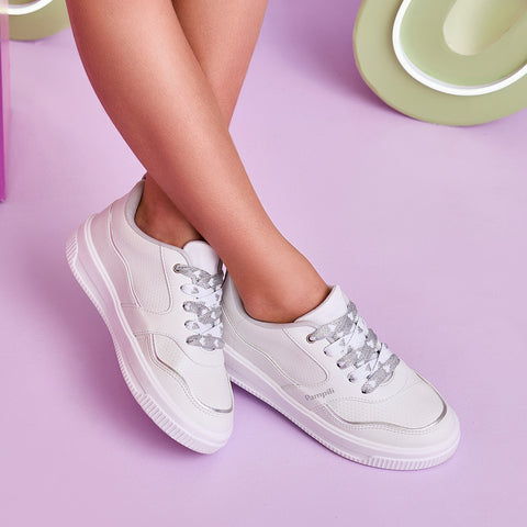 Tênis Infantil Feminino Up Customize Branco