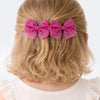 Kit de Presilha Infantil Pampili Laço de Tule Pink