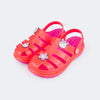 Babuche Infantil Feminina Pink Glee Rosa Neon