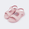 Sandália Papete Infantil Feminina Candy Fecho Perfuro Rosa