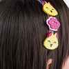 Tiara de Cabelo Infantil Pets Gatinho Transparente Rosa