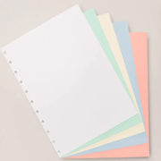Refil Caderno Inteligente Grande 50 Folhas Colorido - cores das folhas