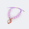 Pulseira Infantil Pampili Unicórnio Lilás