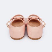 Sapato Infantil Pampili Mini Angel Pérola Rosa Novo - sapato de festa para bebê