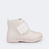 Bota Infantil Feminina Pampili Rubi Glitter Nude