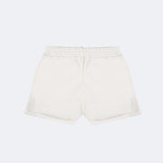 Short Saia Infantil Pampili Moletom Off White - short saia