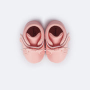 Bota de Bebê Pampili Nina Laço Rosa Glace - bota infantil rosa