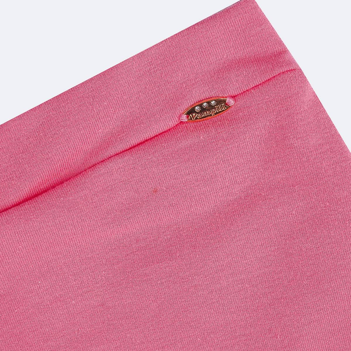 Short Saia Infantil Pampili Corações Rosa - short saia