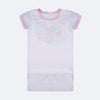 Vestido Infantil Pampili Corações de Strass Branco