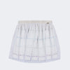 Saia de Tule Pampili Just Be Cool Off White