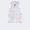 Colete Infantil Feminino Pampili Pelúcia Tie Dye