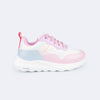 Tênis Infantil Feminino Bubble Candy Color Branco