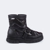 Bota Coturno Infantil Feminina Lucky Matelassê Preta