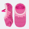 Meia Sapatilha Infantil Antiderrapante Pampili Calda Doce Fucsia