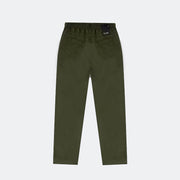 Calça Baggy Vic&Vicky Sarja Verde Militar - costas calça verde militar para menina