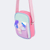 Bolsa Tiracolo Infantil Feminina com Pin Colorida