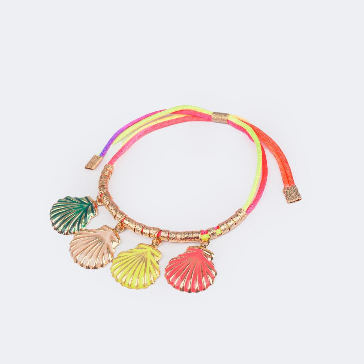 Pulseira Infantil Pampili Conchas Sortida - pulseira de praia