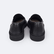 Sapato Infantil Pampili Tifany Mocassim Strass Preto