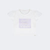 Camiseta Infantil Pampili Just Good Vibes Off White