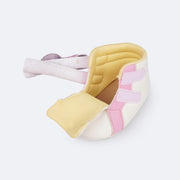Bota de Bebê Pampili Nina Laço Branca e Colorida - velcro bota para bebe