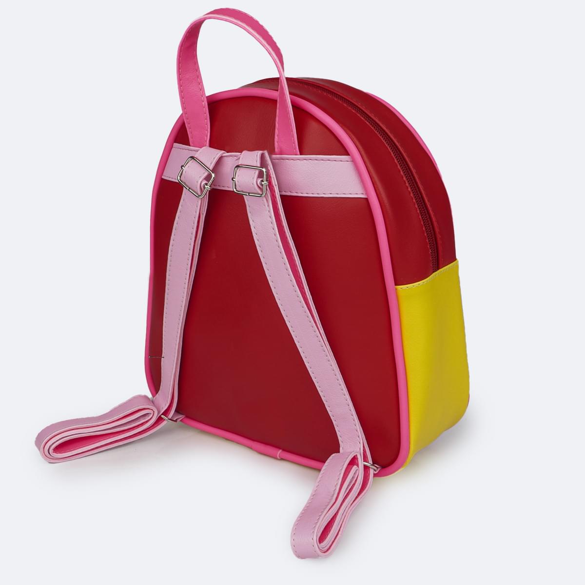 Mochila Infantil Pampili Chocomonstros Cacau Show Branca e Colorida