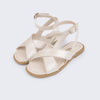 Sandália Infantil Feminina Vick Tornozelo Nude