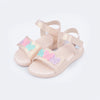 Sandália Infantil Pampili Bia Borboletas Nude Colorida
